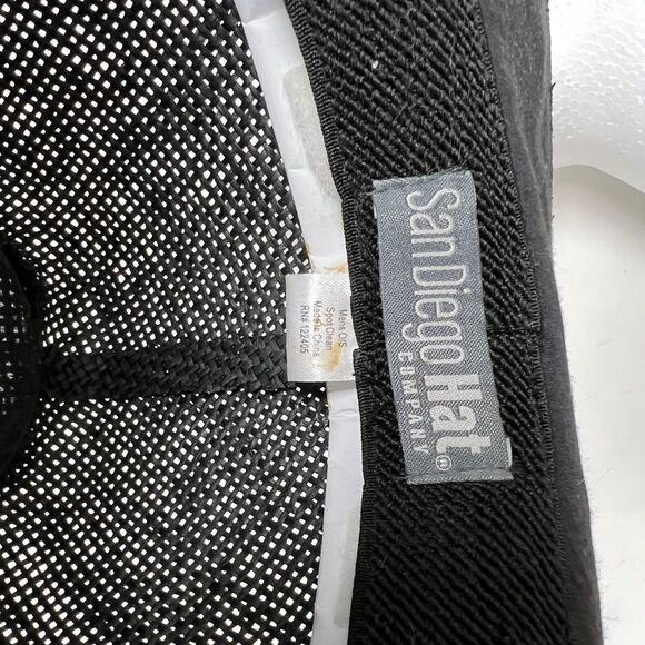 San Diego Hat Company Southwestern Aztec Strap Wide Brim Rodeo Western OS - Picture 6 of 7